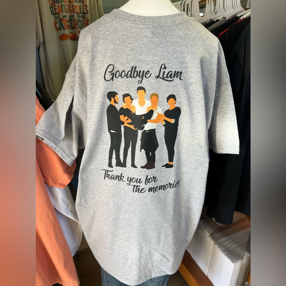 Brand new unisex T-shirt in memory of Liam Payne One Direction
